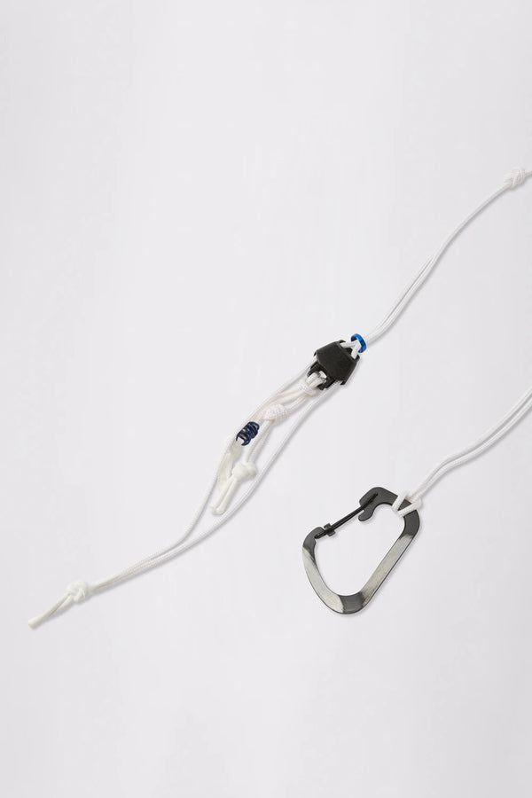 GR10K RESTRAYANT BELT IN WHITE /GREY