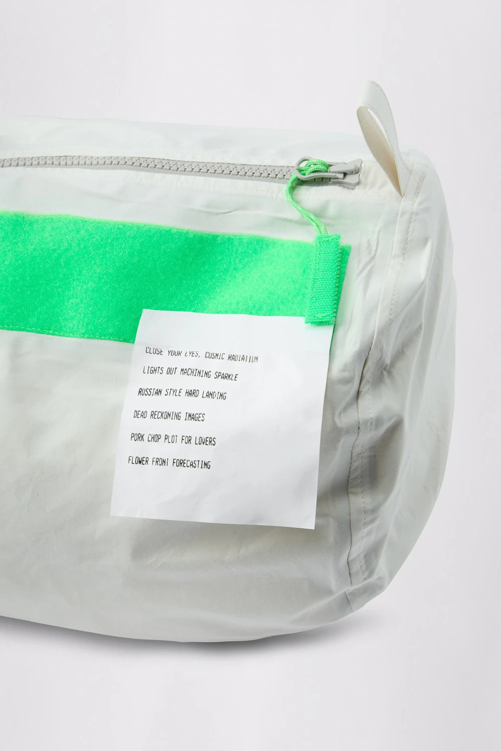 GR10K AGON KIT BAG IN WHITE/LIME