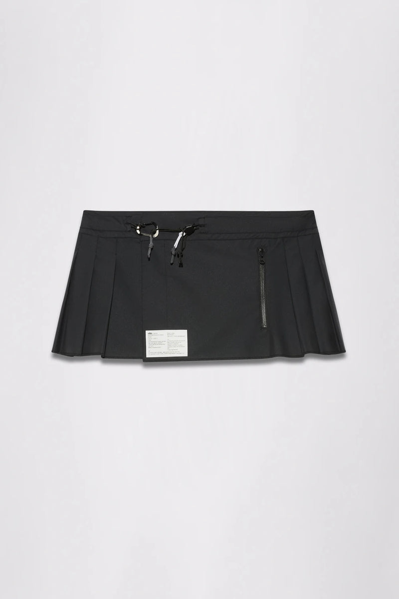 GR10K X ETTE 3L PLEATED MINI SKIRT - BLACK