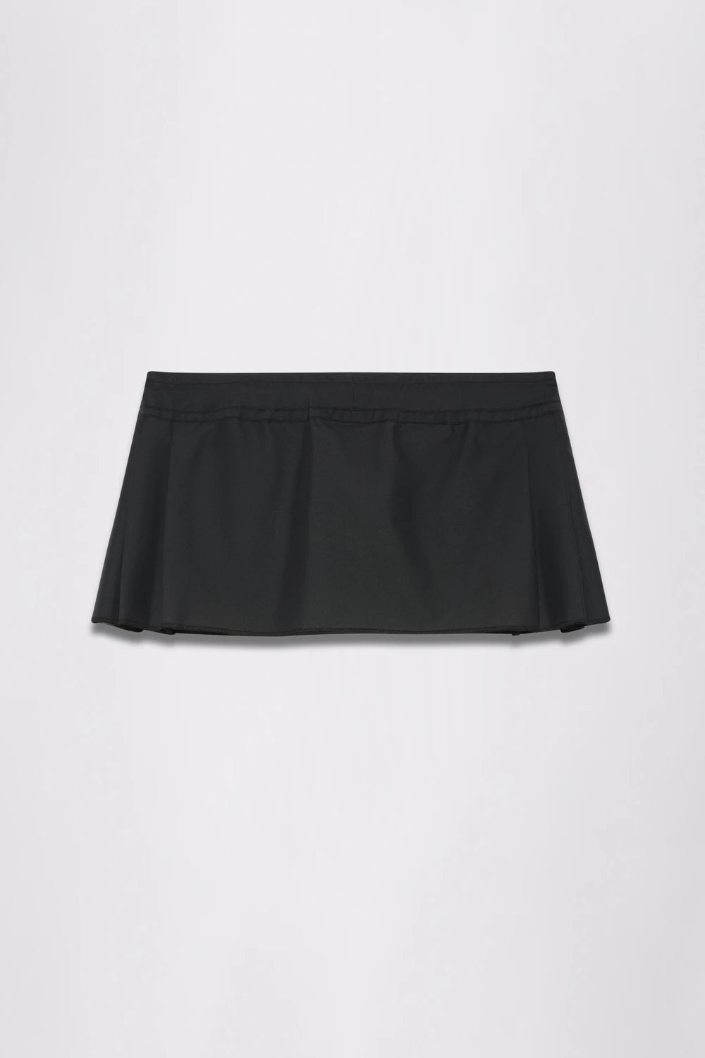 GR10K X ETTE 3L PLEATED MINI SKIRT - BLACK