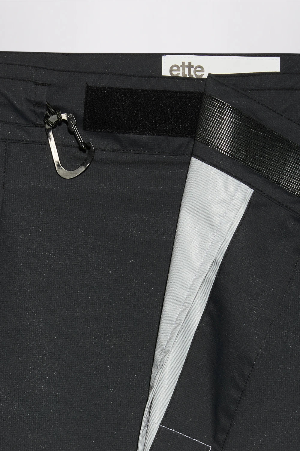 GR10K X ETTE 3L PLEATED MINI SKIRT - BLACK