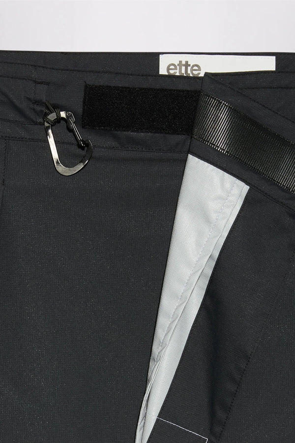 GR10K X ETTE 3L PLEATED MINI SKIRT - BLACK