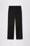 GR10K X ETTE STONE WASHED WORKER FIELD TROUSERS - BLACK