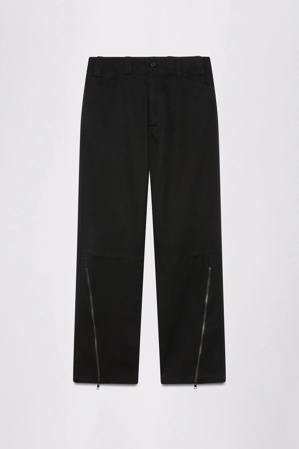 GR10K X ETTE STONE WASHED WORKER FIELD TROUSERS - BLACK