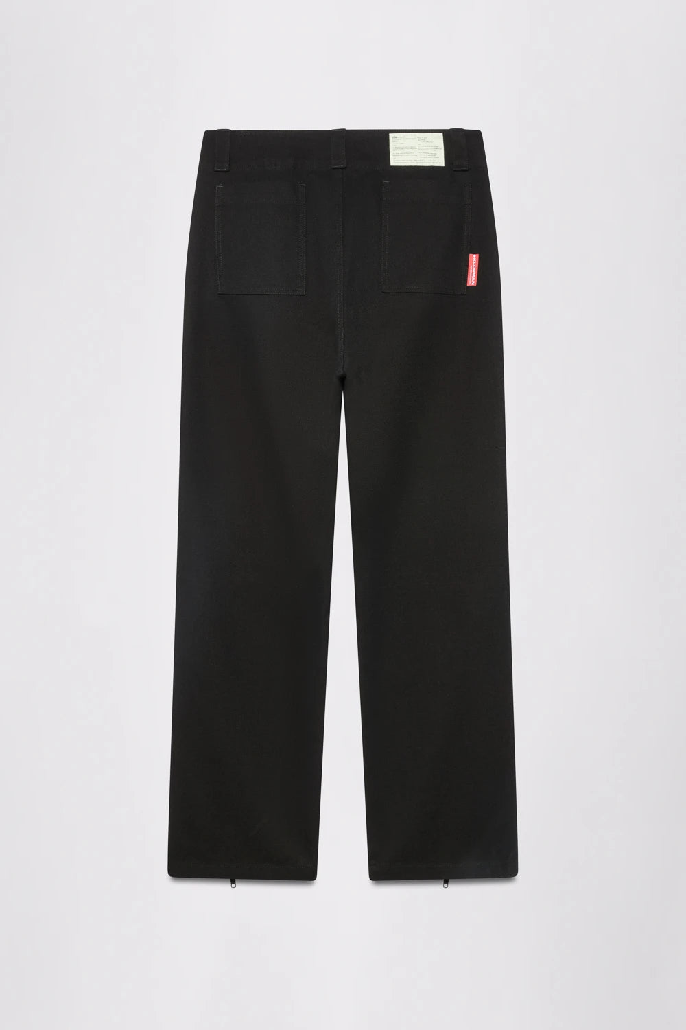 GR10K X ETTE STONE WASHED WORKER FIELD TROUSERS - BLACK