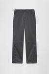 GR10K X ETTE STONE WASHED WORKER FIELD TROUSERS - CHARCOAL