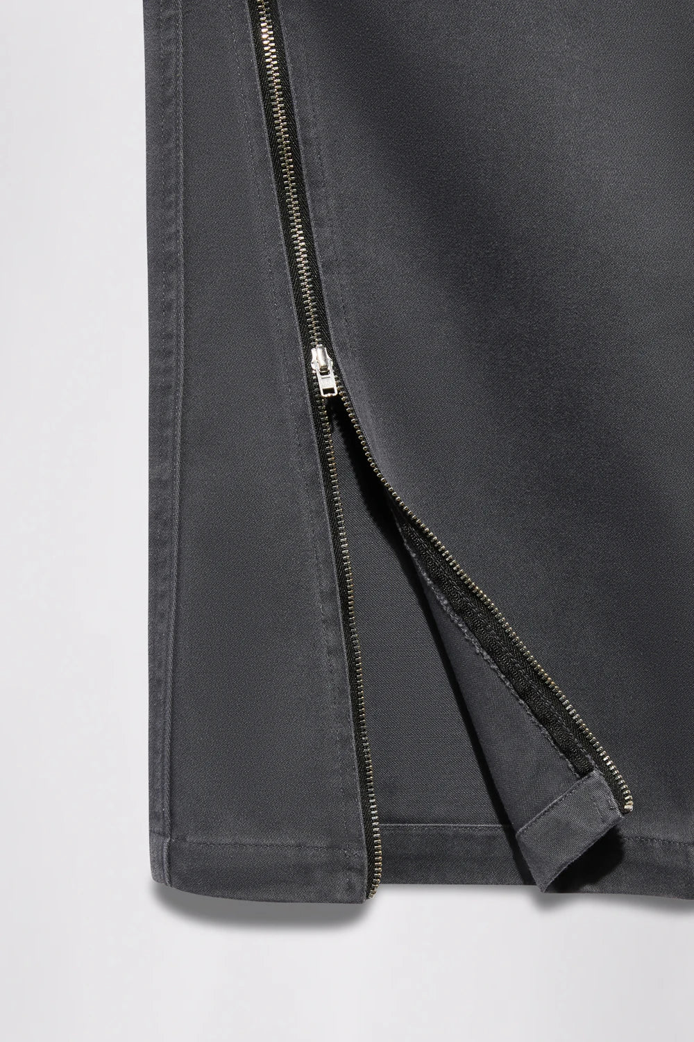 GR10K X ETTE STONE WASHED WORKER FIELD TROUSERS - CHARCOAL