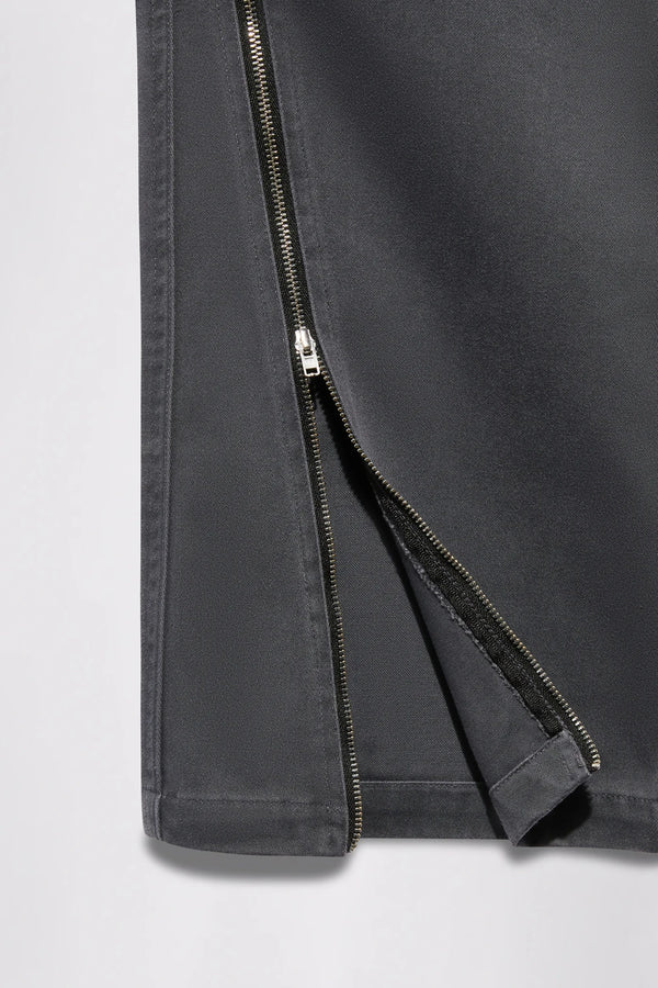 GR10K X ETTE STONE WASHED WORKER FIELD TROUSERS - CHARCOAL
