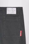 GR10K X ETTE STONE WASHED WORKER FIELD TROUSERS - CHARCOAL