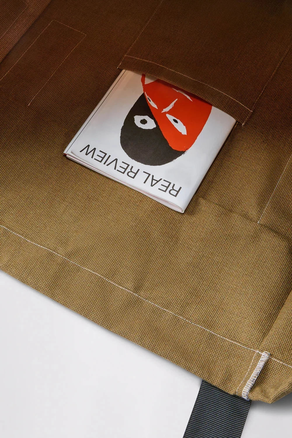GR10K × REAL REVIEW GO BAG - DUST KHAKI