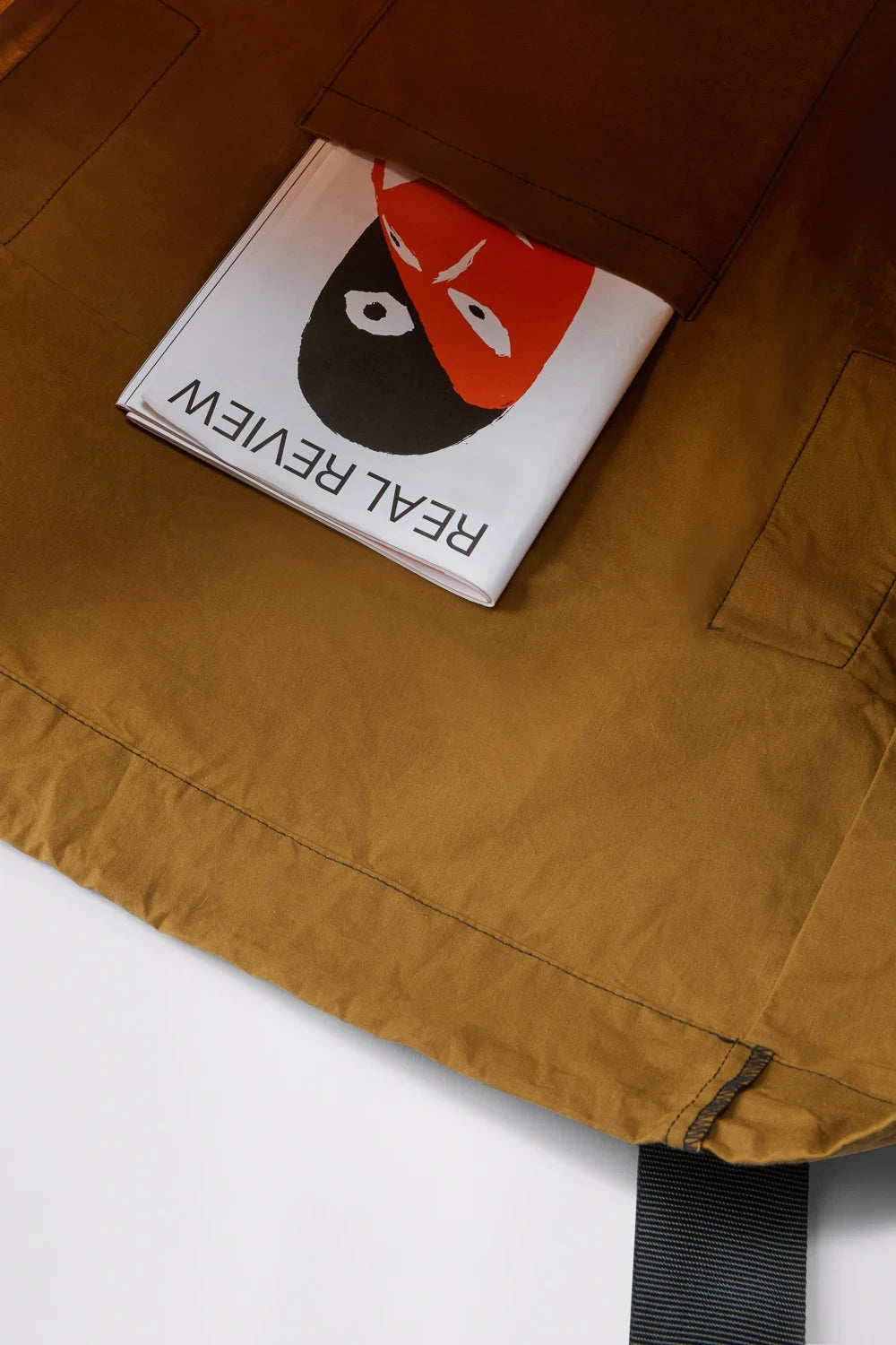 GR10K × REAL REVIEW GO BAG - SOIL BROWN
