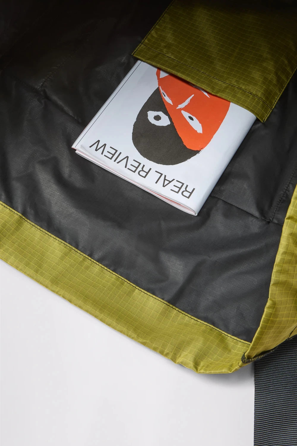 GR10K × REAL REVIEW GO BAG - MILITARY GREEN