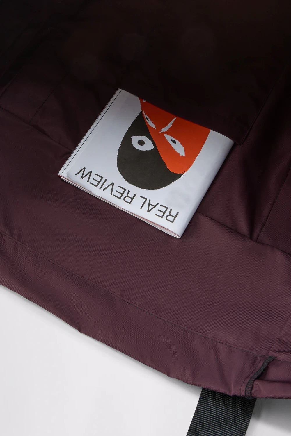 GR10K × REAL REVIEW GO BAG - BURGUNDY