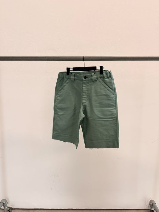 FUSTIAN SHORTS - SAGE