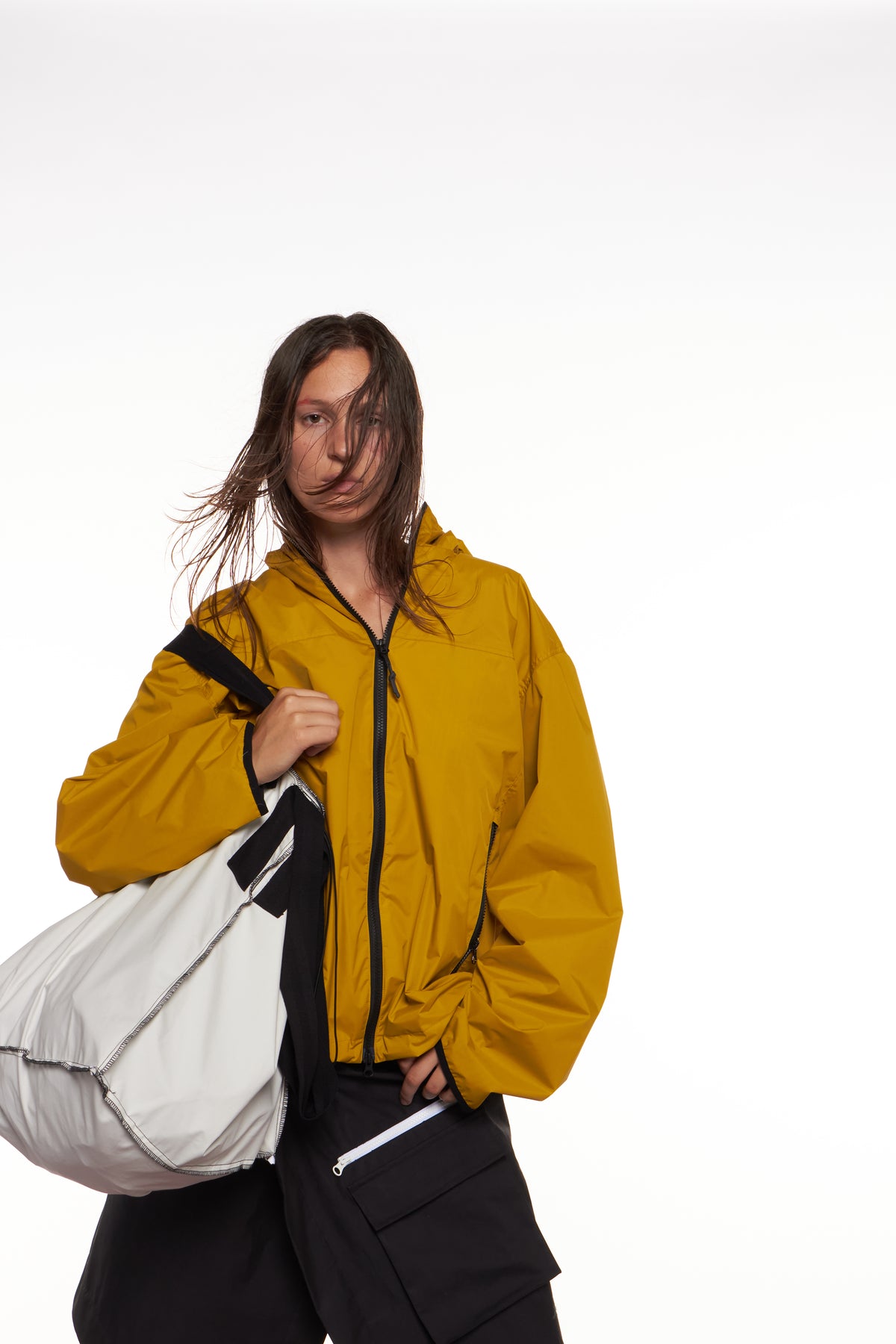 COTTON 3L SOIL SACK -  WHITE