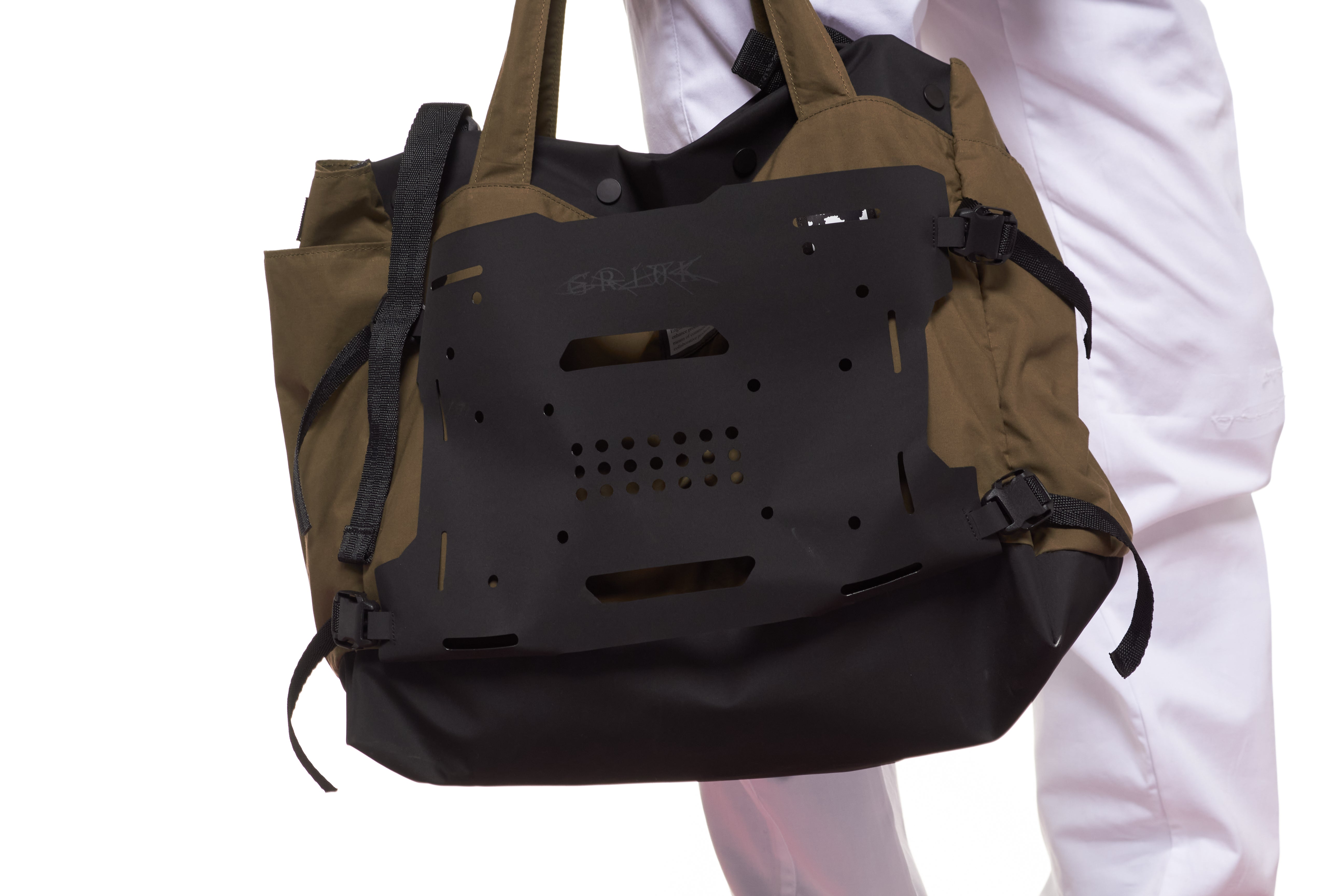 GR10K WAXED TOOLS BAG - MILITARY GREEN