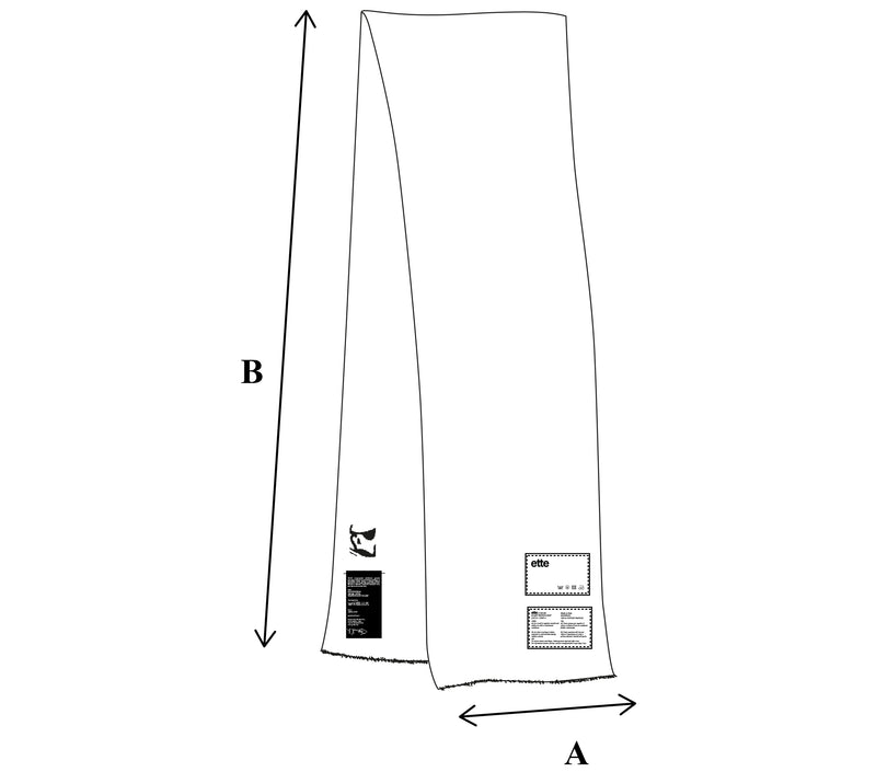 Size Guide - Julie Scarf