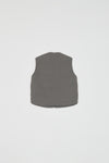 DECK OPERATOR PADDED VEST - DOVE GRAY