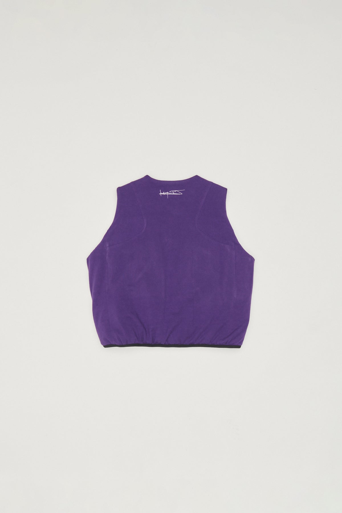 PADDED JERSEY VEST - STARLING PURPLE