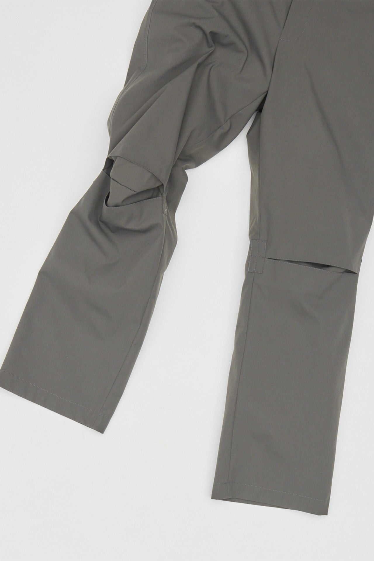 CUT KNEE PANTS - DOVE GREY