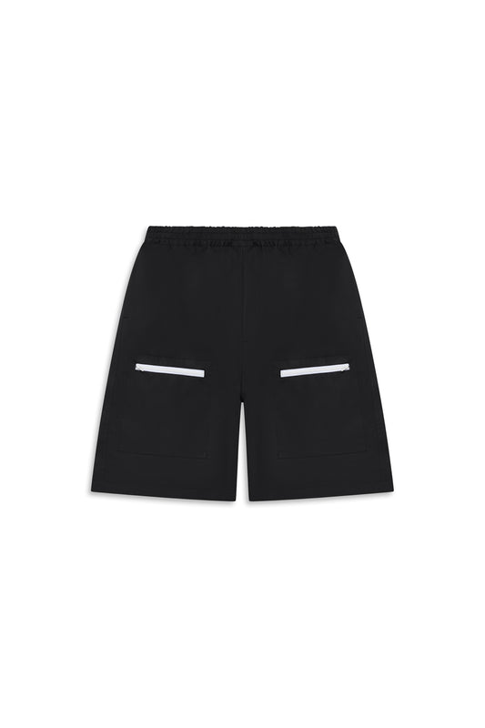 COTTON 3L SHORT -  BLACK