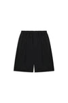 PIPING RIPSTOP SHORTS -  BLACK