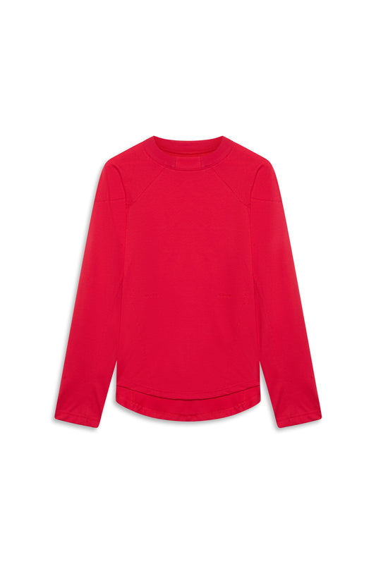 PUMP LONGSLEEVE -  SCARLET RED