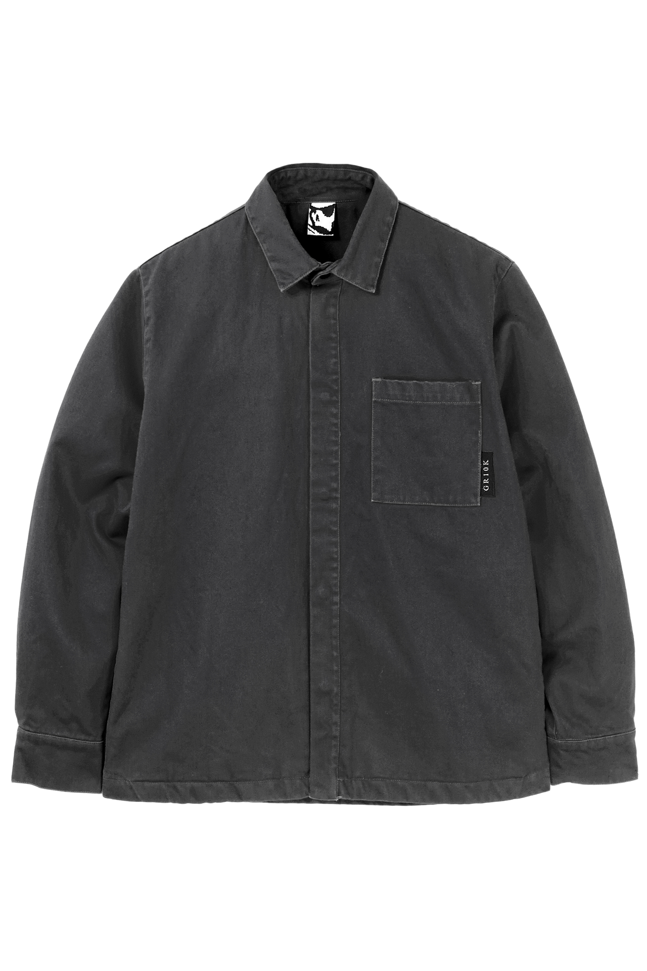 FR WASHED HEAVY SHIRT - CONVOY GREY