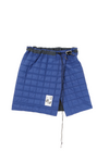 ISOLATION QUILTED SKIRT - ROYAL BLU