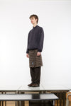 ISOLATION QUILTED SKIRT - BROWN TRASHER