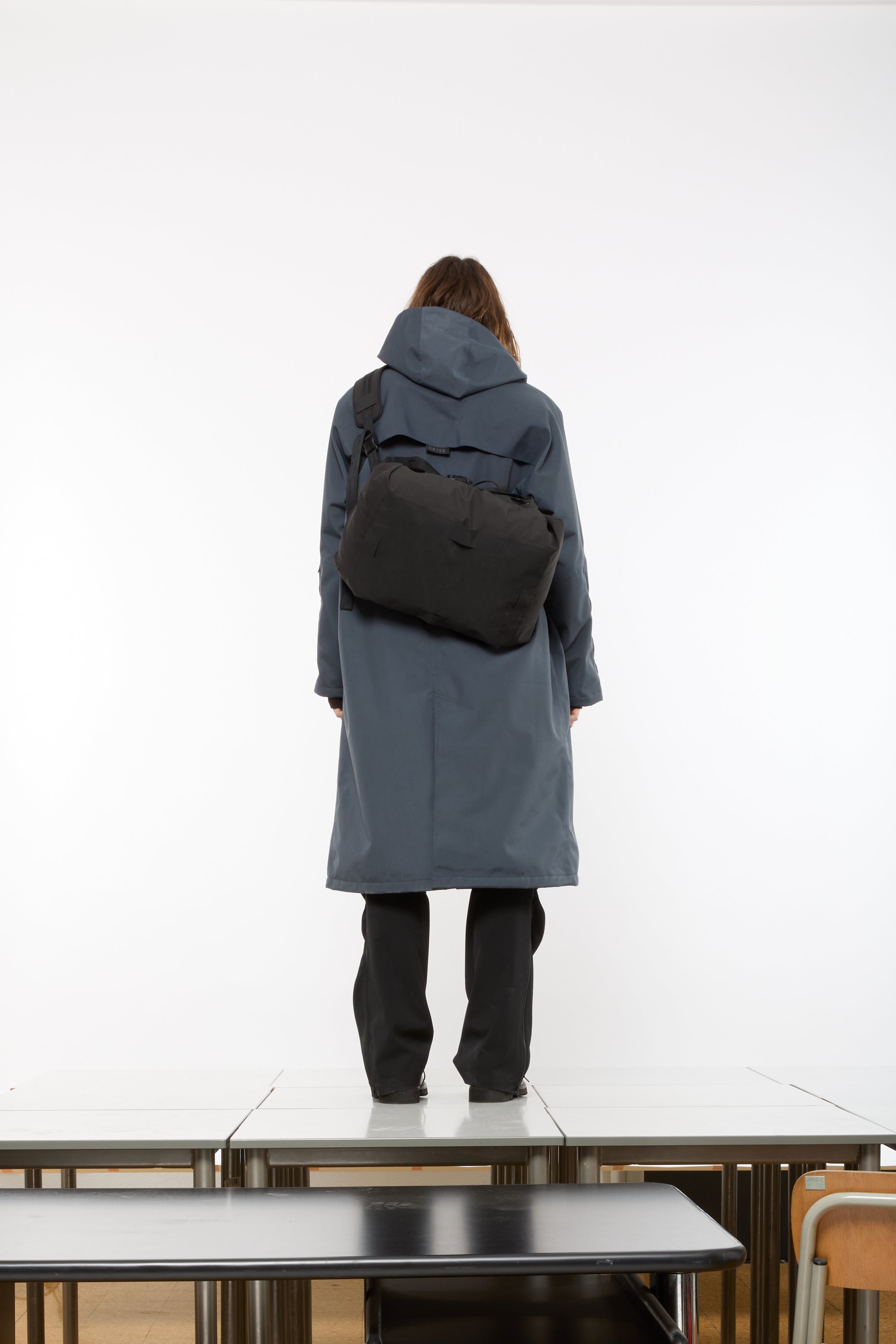 WR CANVAS DUFFLE BAG - DARK SOIL GREY