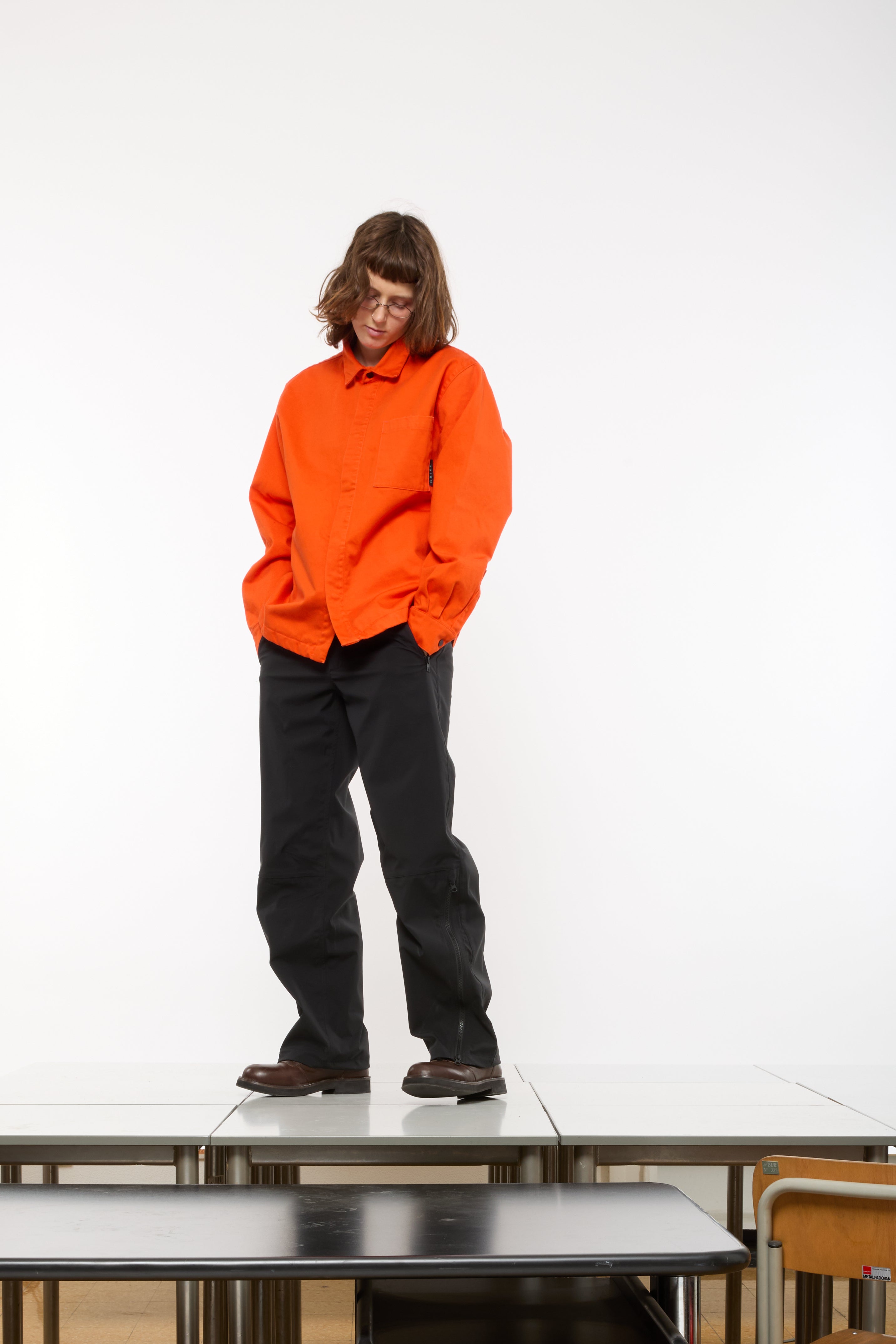 FR WASHED HEAVY SHIRT - BISHOP ORANGE – GR10K