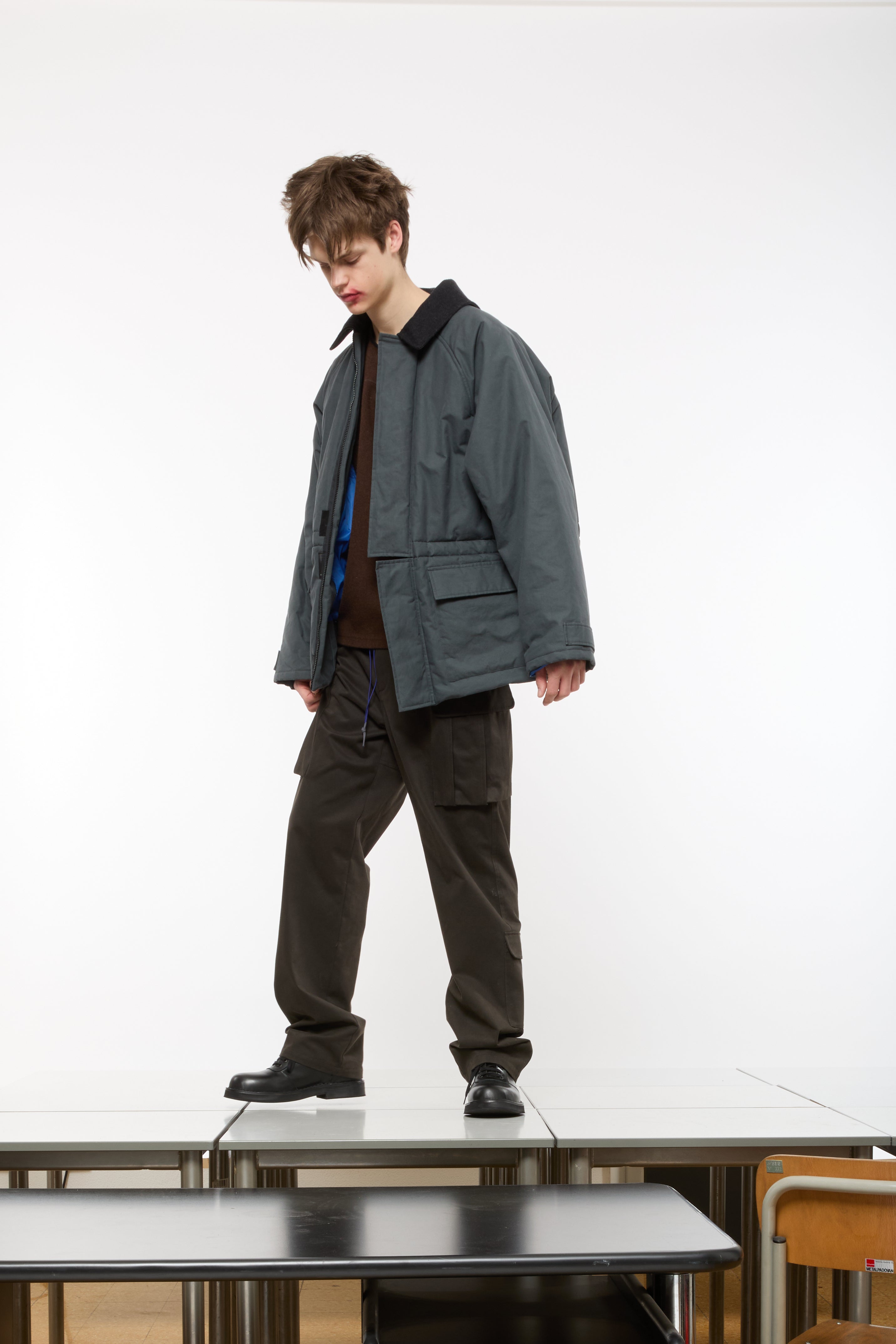 新品　BRIEFING　正規品　WINDBLOCK PARKA ブラウン　M ブリーフィング公式サイト | BRIEFING OFFICIAL SITE