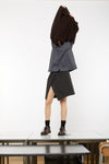 WR SKIRT - DARK SOIL GREY