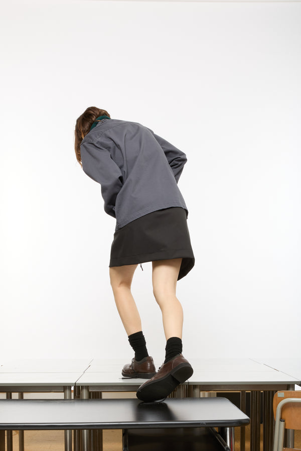 WR SKIRT - DARK SOIL GREY