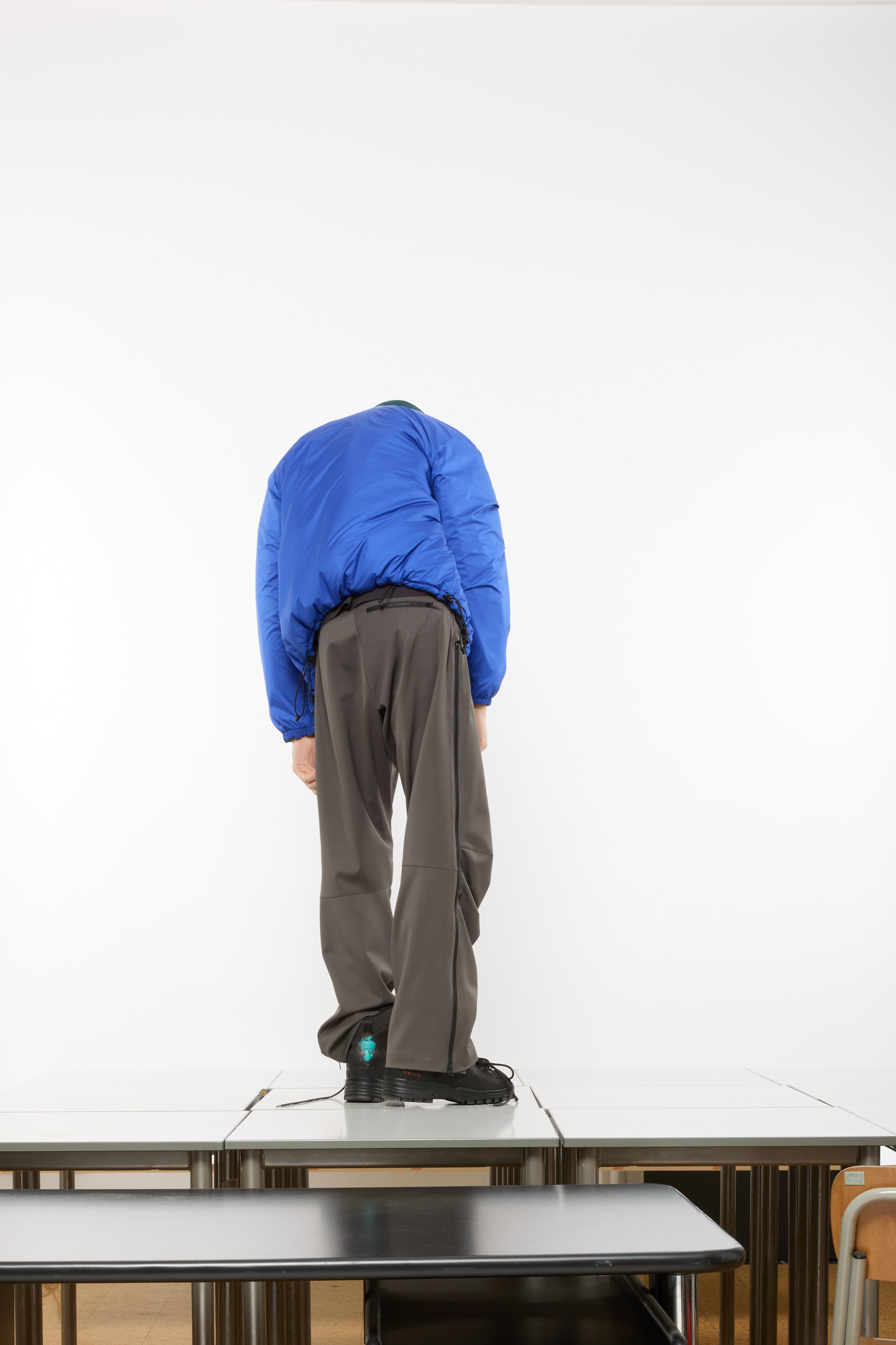 WOOL ARC PANTS - WASHED SAGE – GR10K