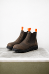 GR10K × REDBACK BOBCAT WORK BOOT IN DESTROYED IRON BARK